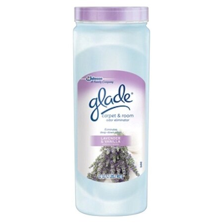 Glade Lavender Vanilla Scent Carpet Odor Eliminator 32 oz Powder 71959